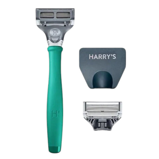Harry’s Truman Set – Green Edition | Premium 5-Blade German Razor Kit