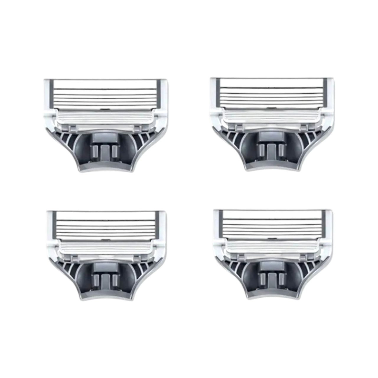 Harry’s Men’s Razor Green with 4 Refills – Premium 5-Blade Shaving Kit