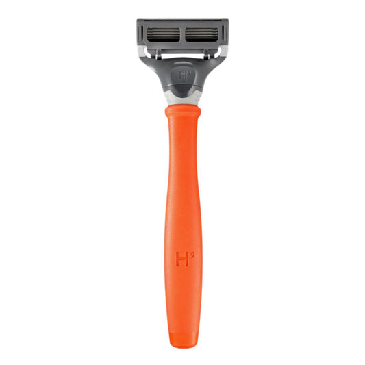 Harry’s Men’s Razor – Orange | Premium 5-Blade Shaving Razor with German Blades