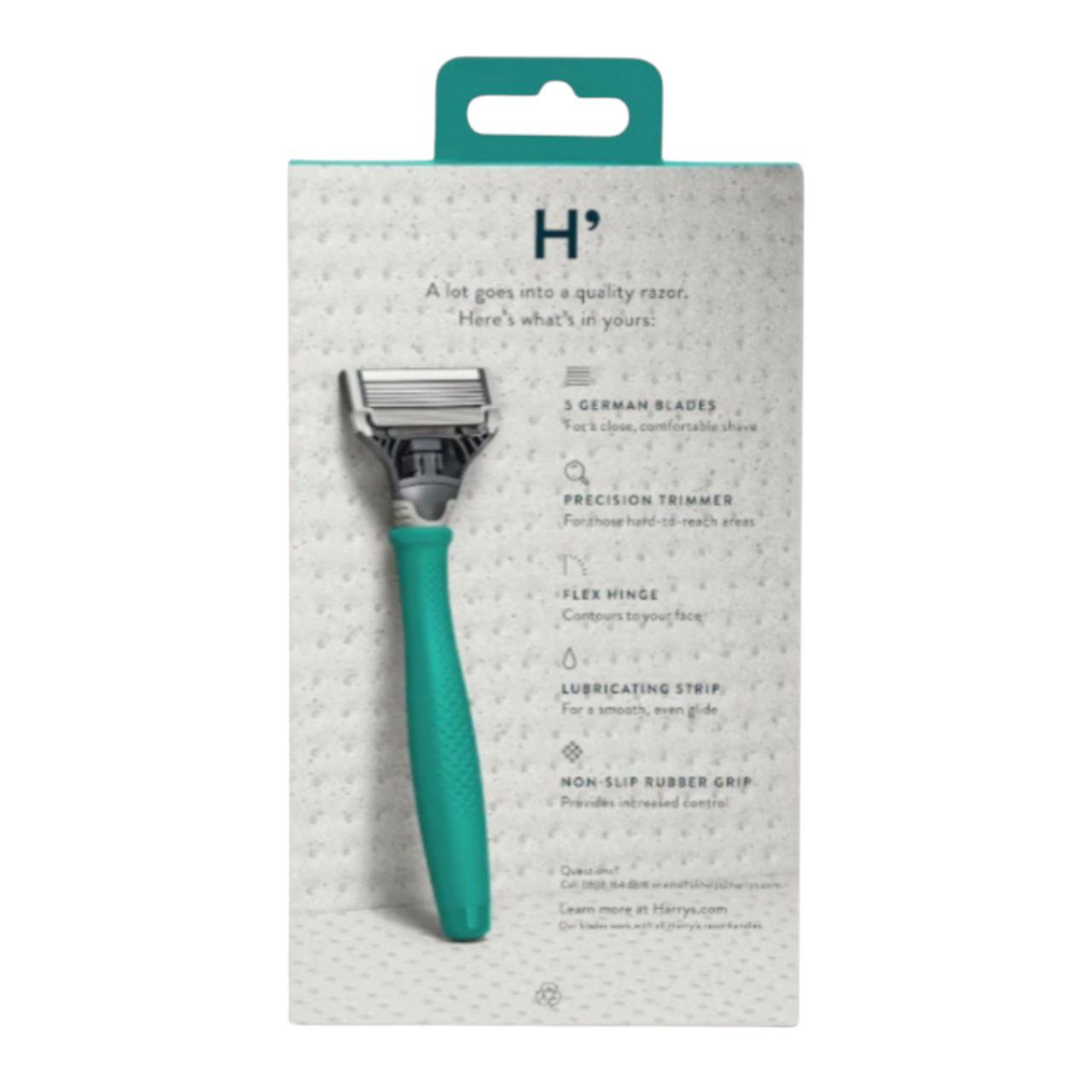 Harry’s Truman Set – Green Edition | Premium 5-Blade German Razor Kit