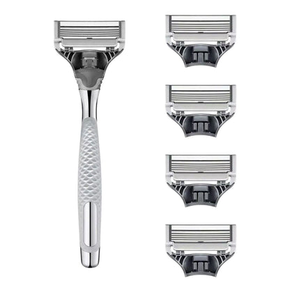 Harry's Razor Silver gray - Edition with 4 Refills