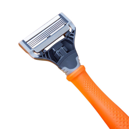 Harry's Razor – Orange Edition with 4 Refills