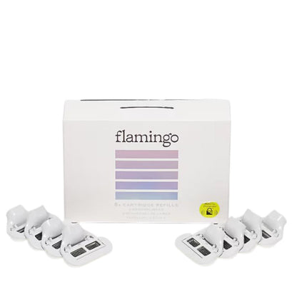Flamingo Razor Cartridges – 5 Blades (8-Pack) | Smooth Women’s Shave