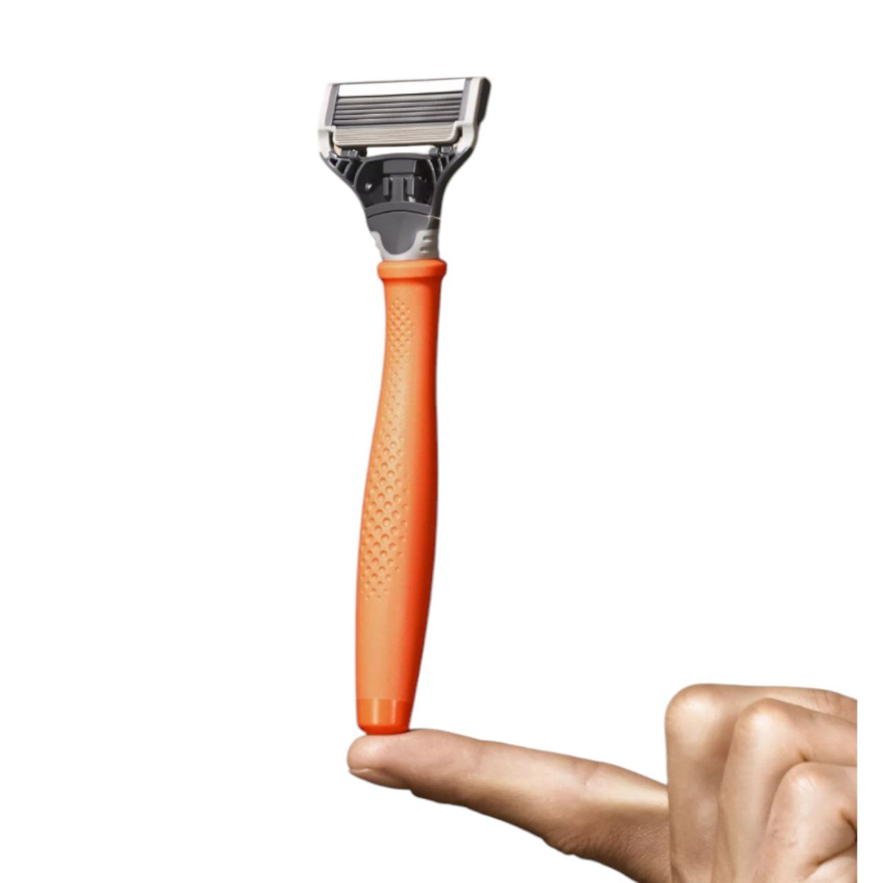 Harry's Razor – Orange Edition with 4 Refills