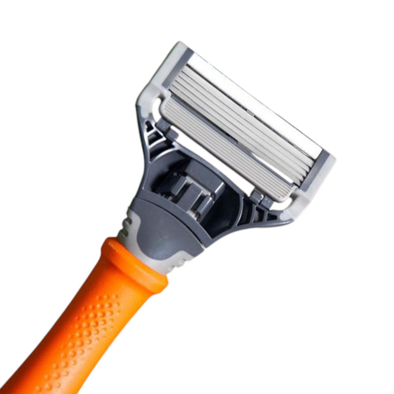 Harry's Razor – Orange Edition with 4 Refills